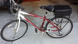 companion bike seat customer photo